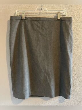 Old Navy Gray Pencil Skirt